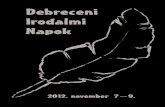 Debreceni Irodalmi Napok 2012