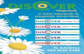 Discover Magazines Media Pack 2012
