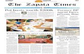 The Zapata Times 1/10/2009