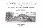 The Epistle January 2011