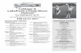 Cottage & Lakefront Living Show - Detroit Show Program 2011