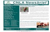 CNLA Newsbrief - April/May