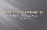 World War 1 slide show