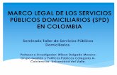 Marco Legal de los Servicios Publicos en Colombia