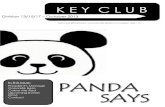 Van Tech Key Club October Newsletter