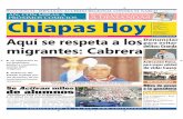 Chiapas Hoy en  Portada & Contraportada