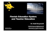 Presentation on the Finnish Education System