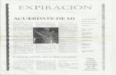 Boletín "Expiración". Año 2003