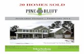 Pine Bluff New Homes Inventory February Edition