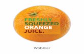 BTL made for a new brand of orange juice, at Die Kunstfabrik