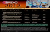 2012 IFDC Training Calendar