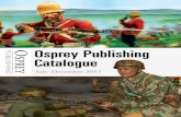 Osprey Publishing July - December Catalogue