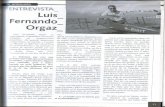 Luis Fernando Orgaz entrevistado