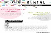 Cut + Paste Rental Form
