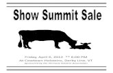 Show Calf Summit Sale