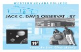Jack C. Davis Observatory Brochure