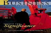 Business Alumni Magazine (Fall08/Winter09)