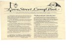 Love Street Lamp Post 1st 2nd 3rd 4th Qtr 1989