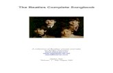 The Beatles - Complete Songbook For Guitar, Tabs and Chords