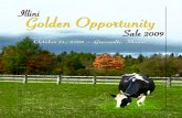 Illini Golden Opportunity Sale 2009
