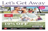 Lets Get Away Magazine - free inside May Gazette and Diary