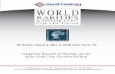 Stamps auction catalogue: World rarities & important collections 2011