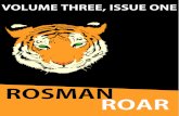 Rosman Roar: Volume Three, Issue One