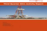 Kuwaitenergy Third Quarter 2011 Activity Report