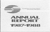 EWI Annual Report 1987-1988
