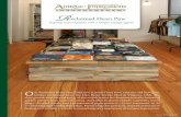 Antique Impressions Reclaimed Heart Pine Collection