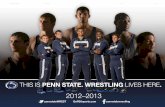 2012-13 Penn State Wrestling Yearbook