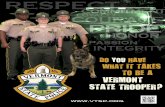 VT State Police Recruitment Poster