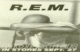 R.E.M. Monster In Stores 1994