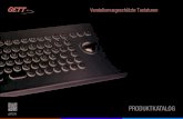 GETT 2013 Vandalismusgeschützte Tastaturen Serie TKV