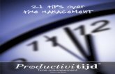 21 praktische time managemen tips