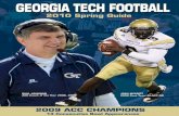 2010 Georgia Tech Spring Football Guide
