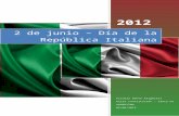 Día de la República Italiana 2012