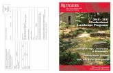 Landscape course training catalog