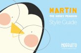Style guide Martin the Nosey Penguin