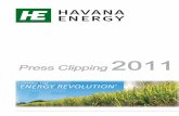Havana Energy - Press Clipping 2011