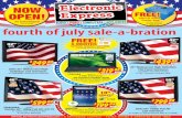 Electronic Express July 4th Sale