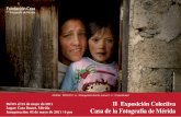 II Exposición colectiva de la Casa de la Fotografìa de Mérida