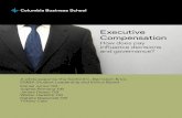 Executive Compensation: How does pay influence decisions and governance?