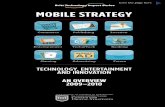 Mobile Strategy: Technology, Entertainment and Innovation