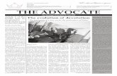The Advocate Issue VI