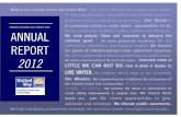 2012 Franklin-Grand Isle United Way Annual Report