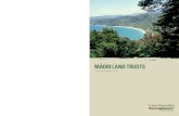 Kaitiaki whenua māori – māori land trusts english version