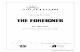 Provisions - The Foreigner