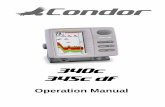 Condor Fish Finder 340 & 345c df User Manual
