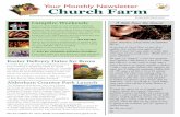 March 2012 Church Farm Monthly Newsletter